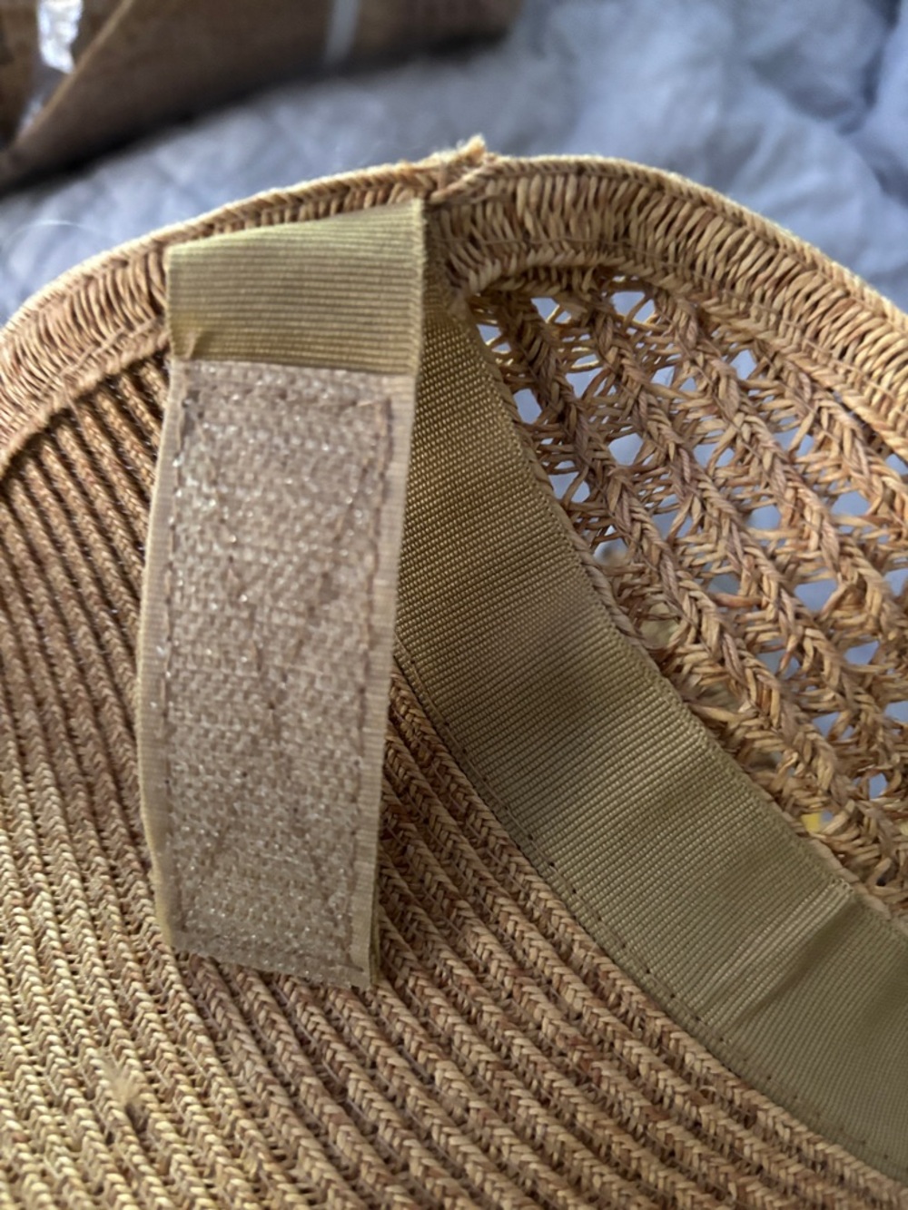 San Diego Hat Company Straw Visor UPF 50 Sun Block - Picture 6 of 11
